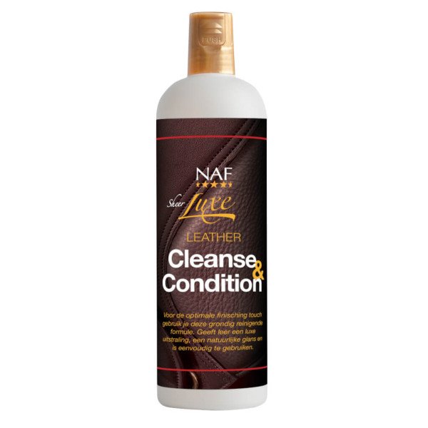 NAF Leather Care Sheer Luxe Cleanse & Condition, Leather Cleaning, Deep Care