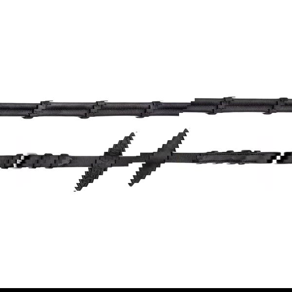 Bridlery Reins Ultra-Soft Slim, Leather Reins, with Bars