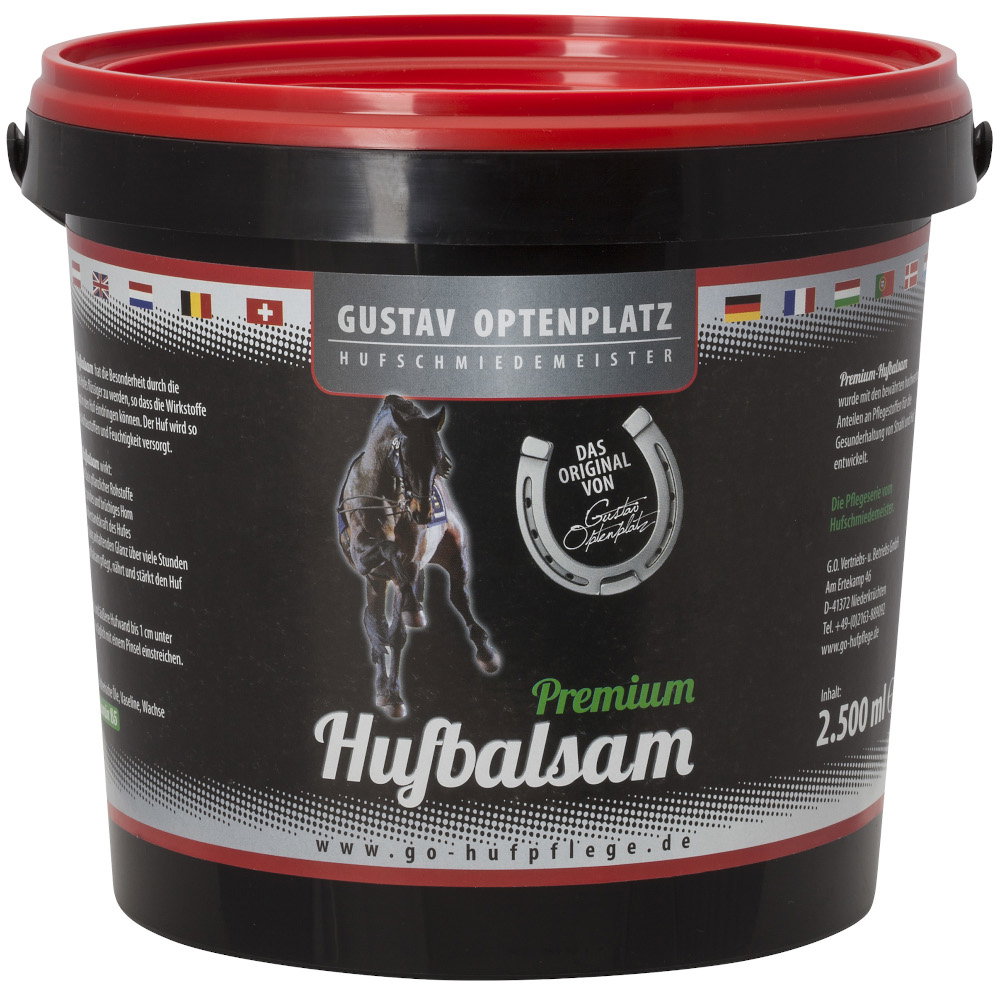 Gustav Optenplatz Huffett Premium Hufbalsam grün, Hufpflege