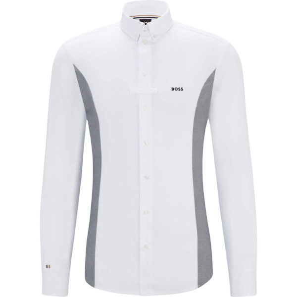 BOSS Equestrian Men´s Competition Shirt Norman FW24, Long Sleeve