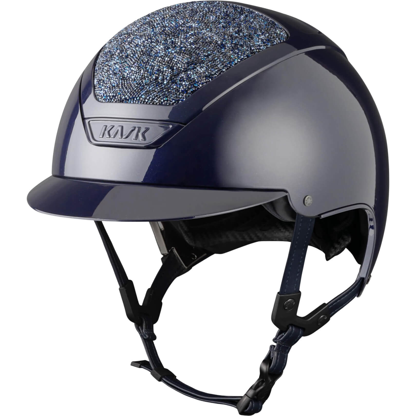 Kask Reithelm Dogma Pure Shine Crystals Midnight Abisso