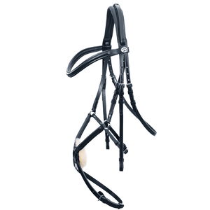 Schockemohle Rio Select Grackle Bridle Espresso-Silver