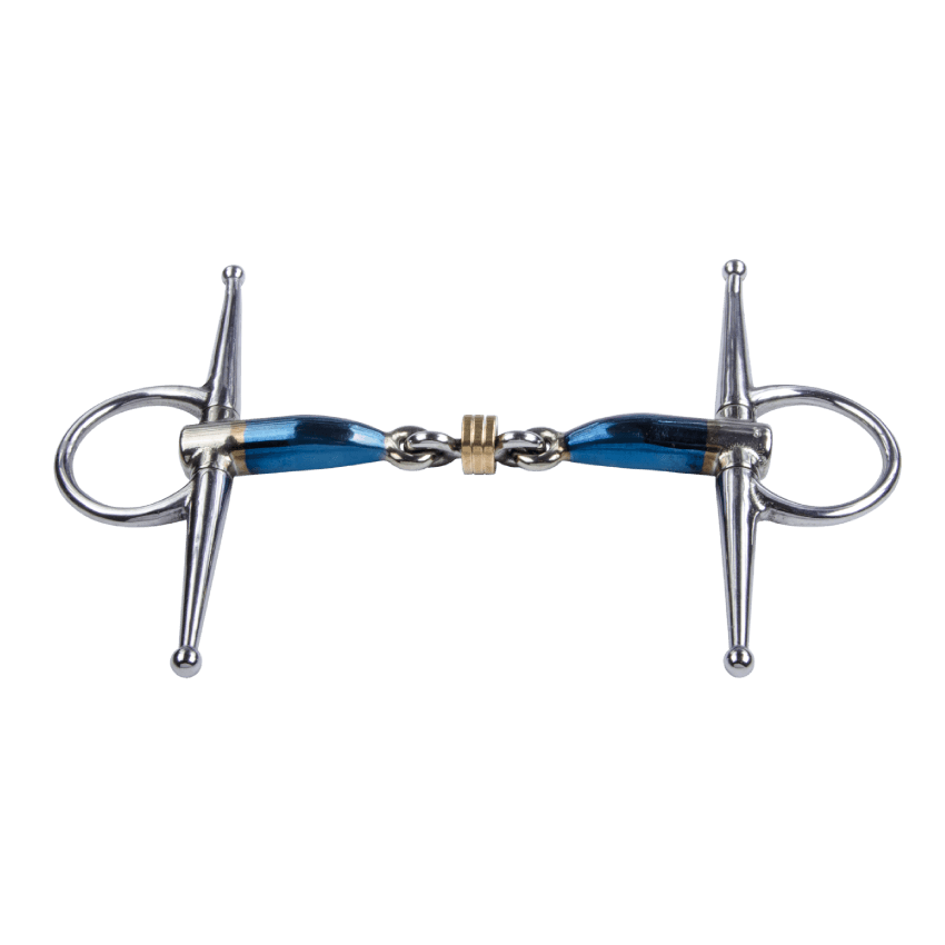 Trust Schenkeltrense, mit Messingringen, Sweet Iron