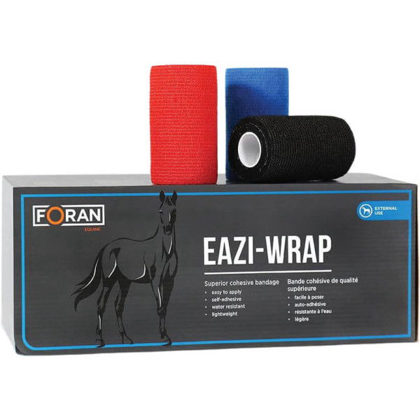 Foran Equine Adhesive Bandage Eazi-Wrap, Self-Adhesive