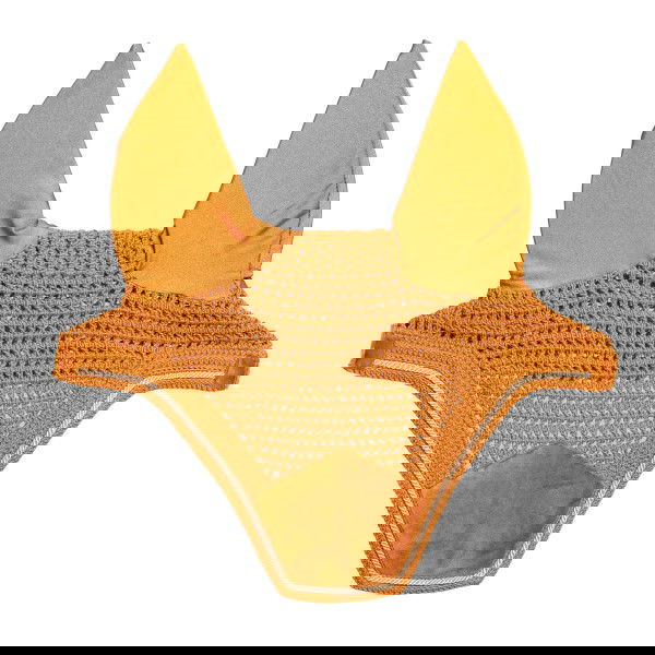 Kentucky Horsewear Fly Bonnet Wellington Velvet, Fly Ears, Fly Hat, Soundless