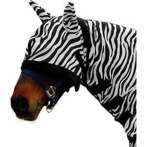 Waldhausen Fliegenmaske Zebra, mit Augenschutz Waldhausen Fliegenmaske Zebra, mit Augenschutz