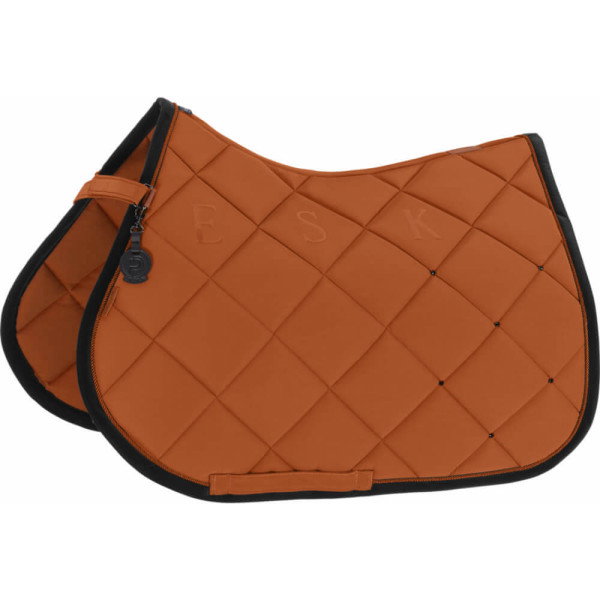 Eskadron Saddle Pad Silk Crystal Platinum FW26, Jumping Saddle Pad