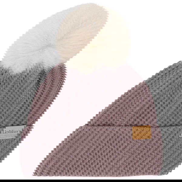 LeMieux Mütze Damen Clara HW25, Strickmütze, Bommelmütze