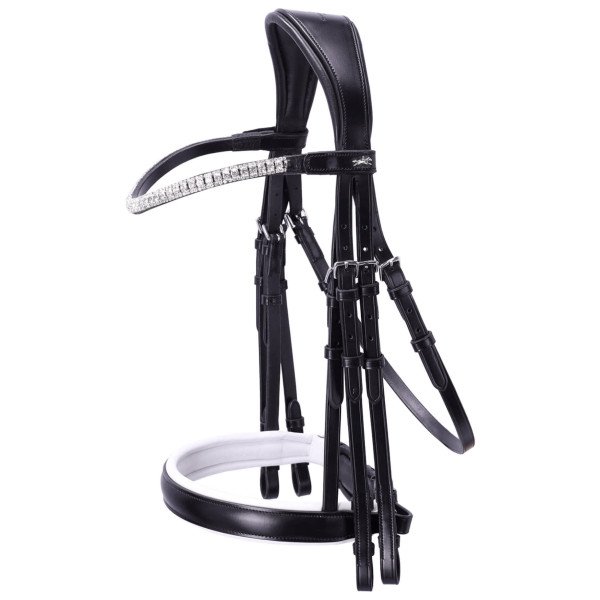 Schockemöhle Sports Double Bridle Brindisi, Swedish, without Reins