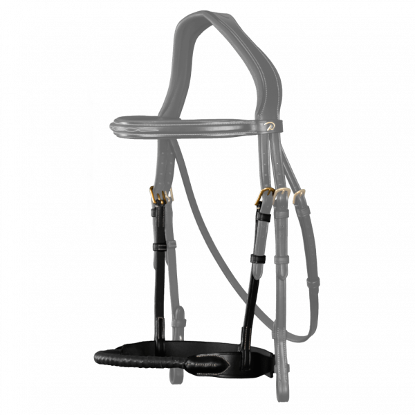 Dyon Rope Noseband DC with Leather Cover