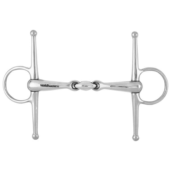 Waldhausen Double Broken Gag Bit, Solid, Stainless Steel