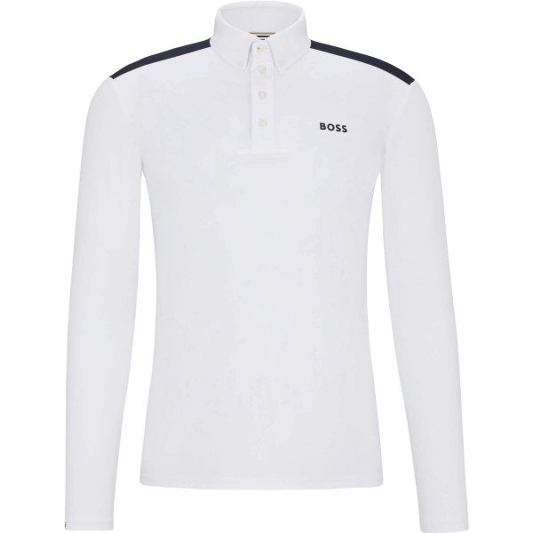 BOSS Equestrian Men´s Competition Shirt Nick SS24, Long-Sleeved