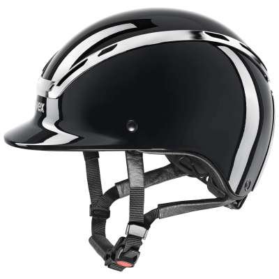 Uvex Riding Helmet Exxeed Shiny Chrome