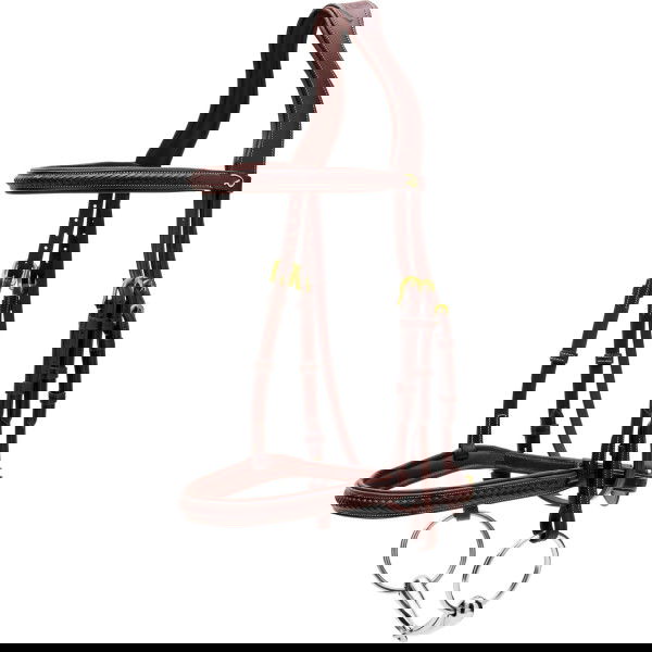 Dyon Bridle Flash DC, Swedish Noseband, Plaited, without Flash Strap, without Reins