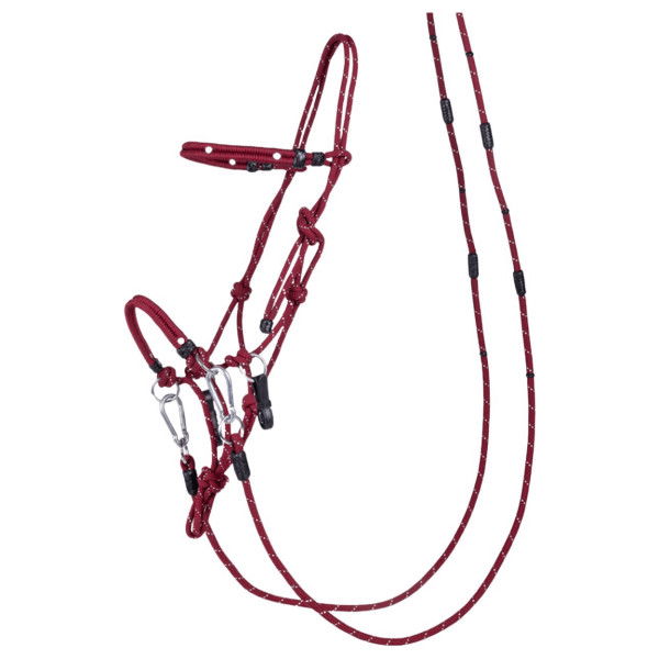 QHP Knot Halter Multifunction Set, with reins