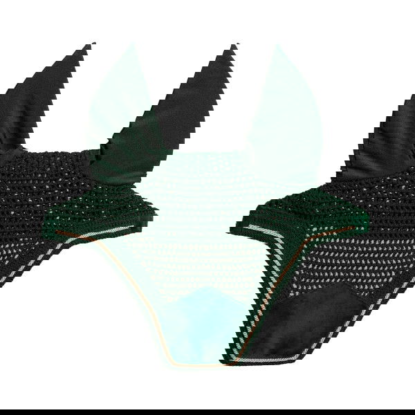 Kentucky Horsewear Fly Bonnet Wellington Velvet, Fly Ears, Fly Hat, Soundless