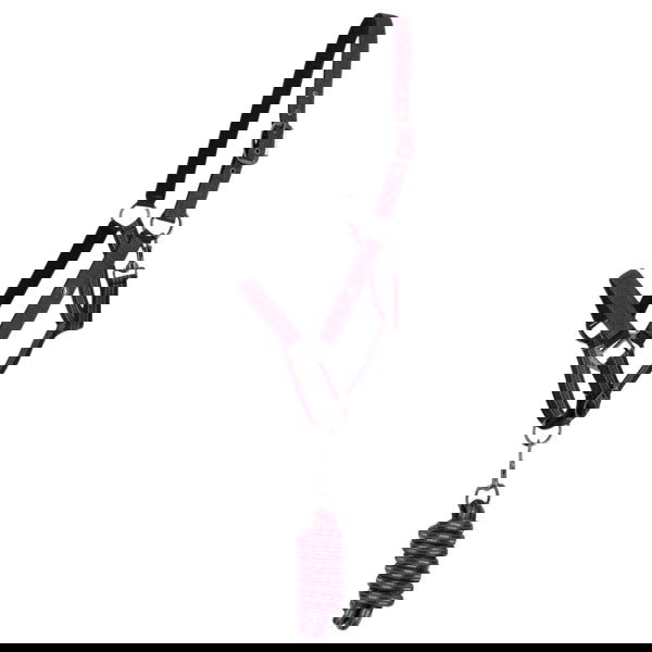 QHP Halfter Set Turnout Collection HW25, Nylonhalfter, mit Führstrick