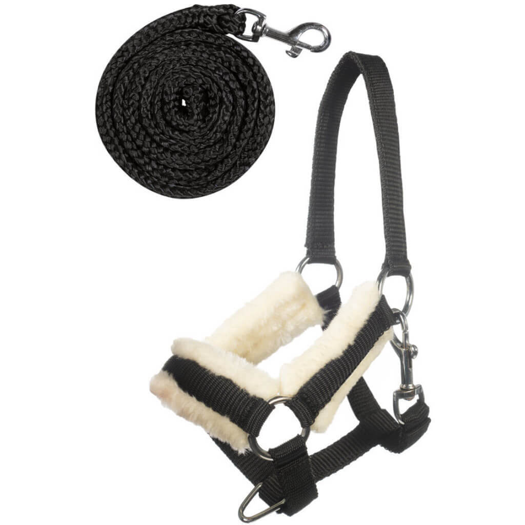 HKM Hobby Horse Halfter Set, mit Strick