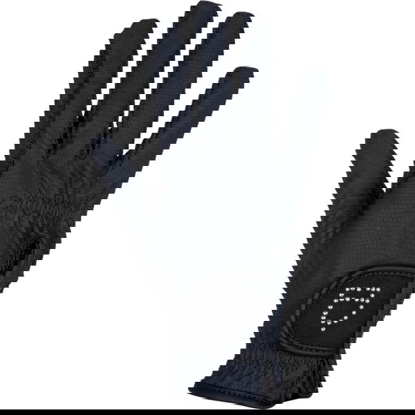 Equestro Reithandschuhe Damen Glitter Logo