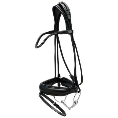 Dyon Bridle ComfoHead, Swedish Combined, Round Stitched