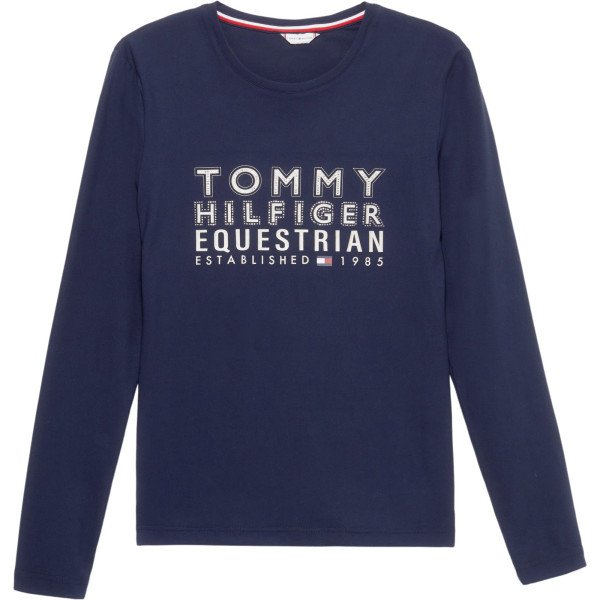 Tommy Hilfiger Equestrian Women´s Shirt Paris FW23, long sleeve