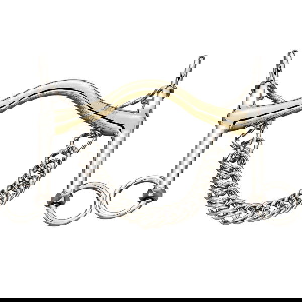 Sprenger Bemelmans Riding Curb Bit Sensogan, High Tounge Clearance, with Short Shanks