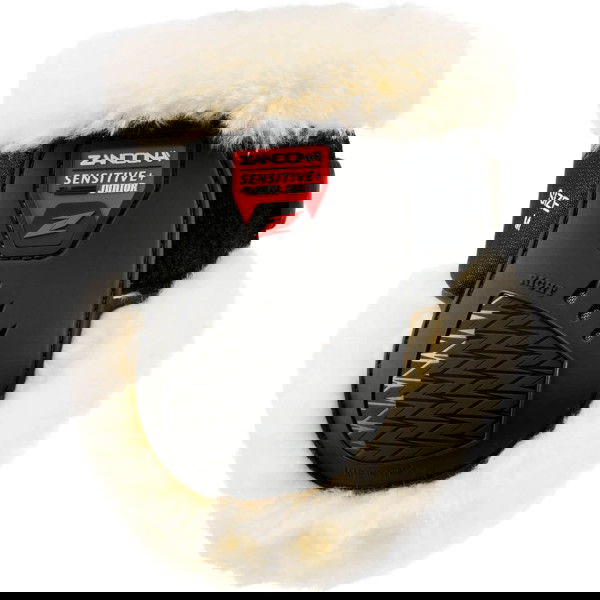 Zandona Lambskin Fetlock Boots Carbon Air Sensitive+ Junior, Lambskin