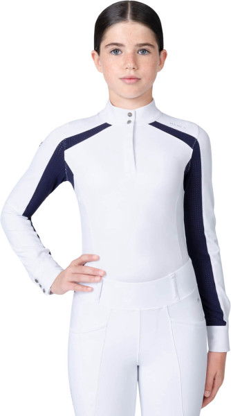 Maximilian Equestrian Girls Competition Shirt YR Aveen , long-sleeved