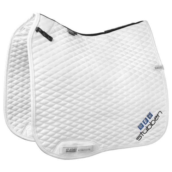 Stübben Saddle Pad Streamline, Dressage Saddle Pad, with Logo