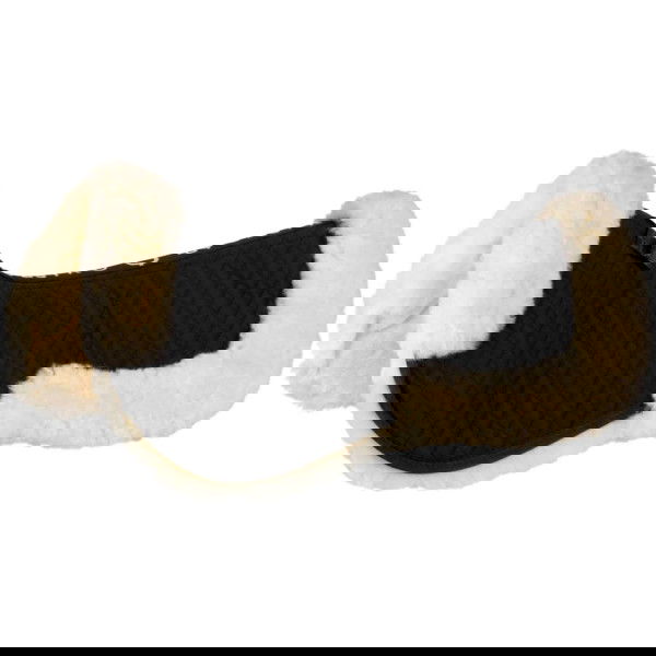 Equestro Lambskin Pad, with Fur Trim at Front and Back