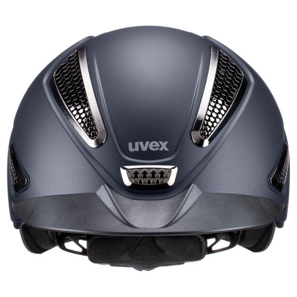 Uvex Perfexxion II Chrome Riding Helmet