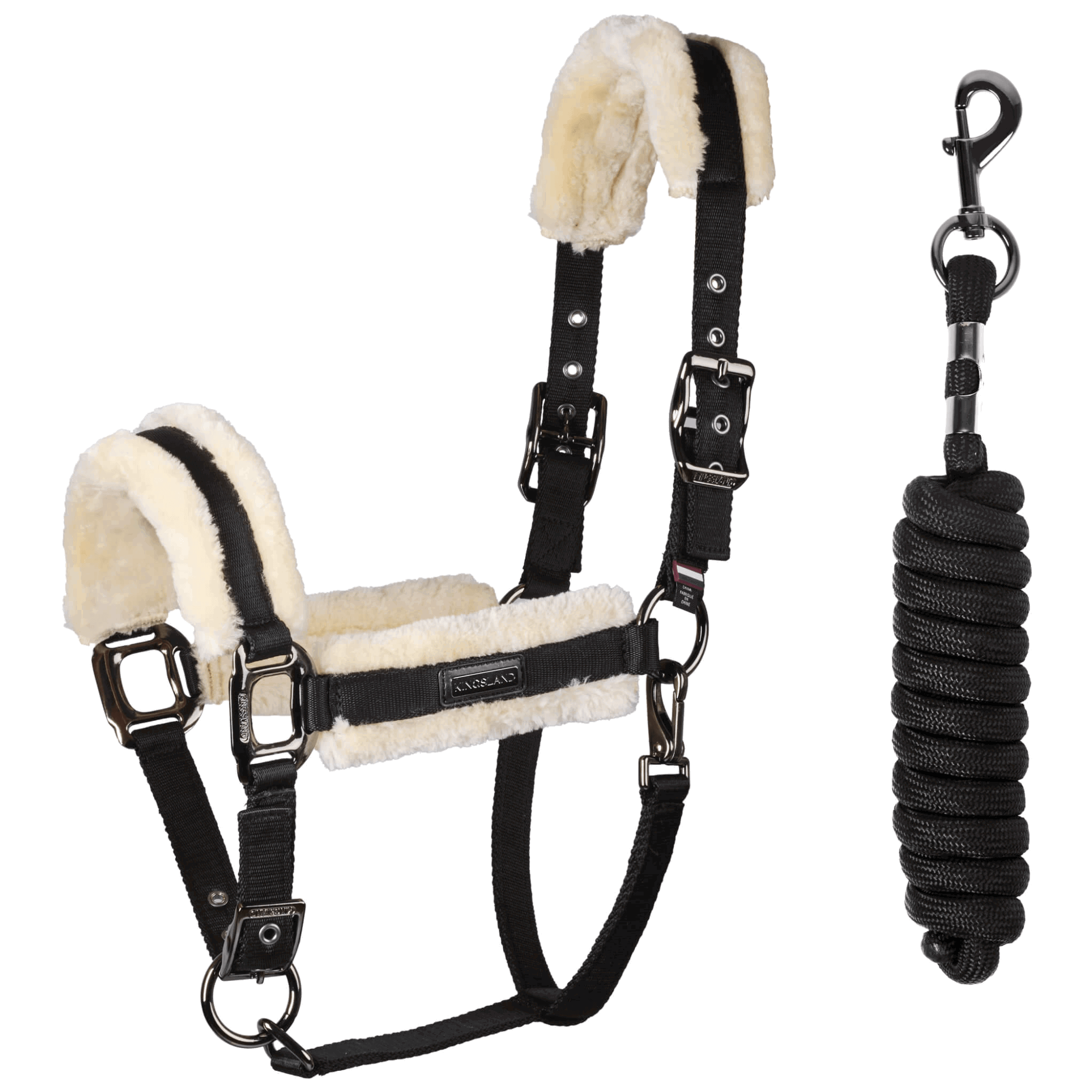 Kingsland Halfter Set KLLexie FS26, Kunstfellhalfter, mit Führstrick
