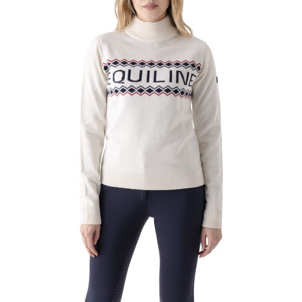 Equiline Women's Sweater Rudy Xmas23, Knit Sweater