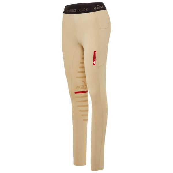 EaSt Reitleggings Damen Reggings R1, Kniebesatz, Knee-Grip