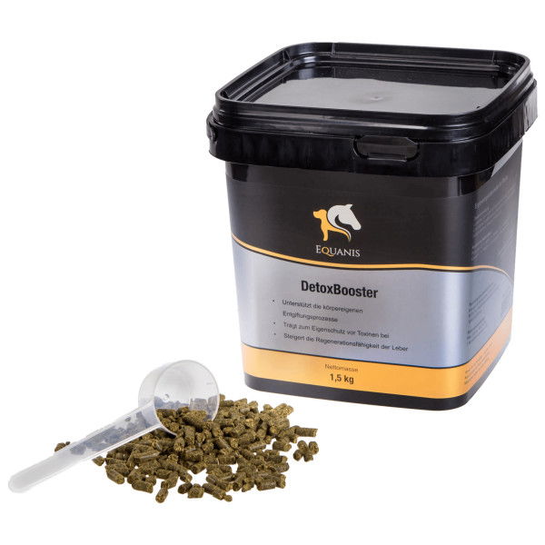 Equanis Detox Booster, Supplementary Food, Pellets