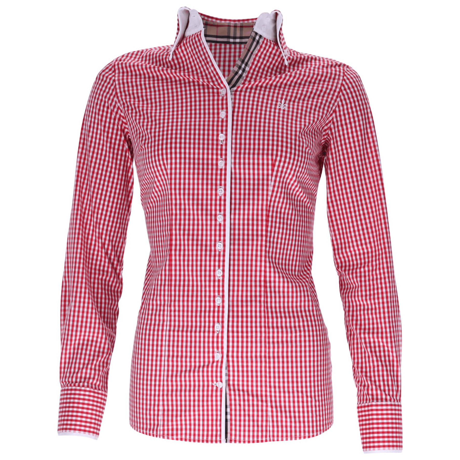 Fior da Liso Bluse Damen Eleonora London B, langarm