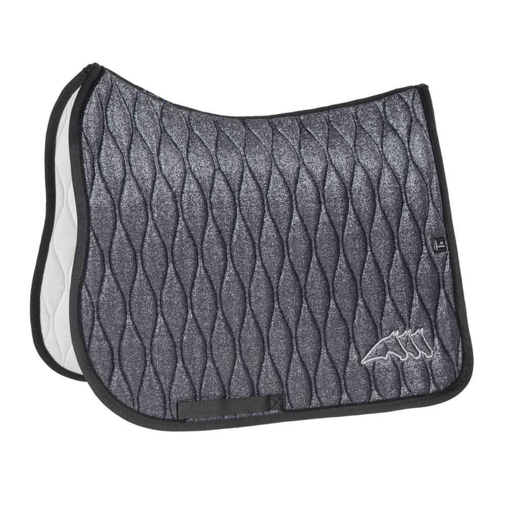 QHP Belt Bag with Braiding Set Black / Grey