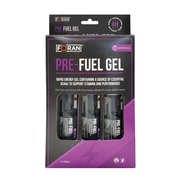 Foran Equine Pre-Fuel Gel, Ergänzungsfuttermittel, BCAAs, Energie, Paste