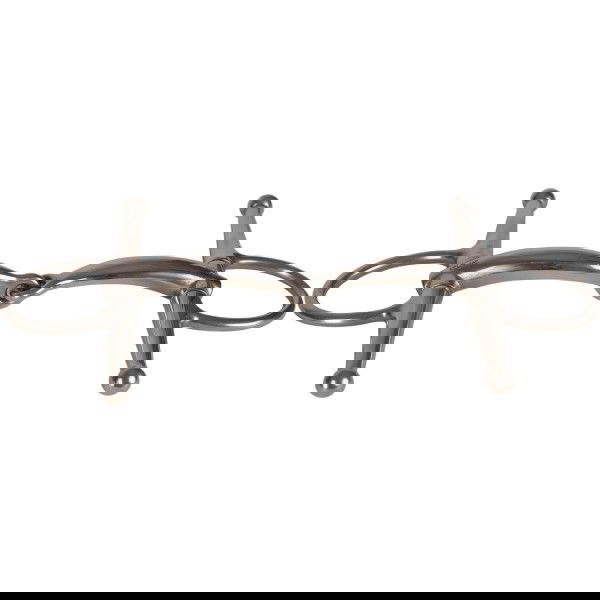 Velari Schenkeltrense Stainless Steel, einfach gebrochen, Gebiss