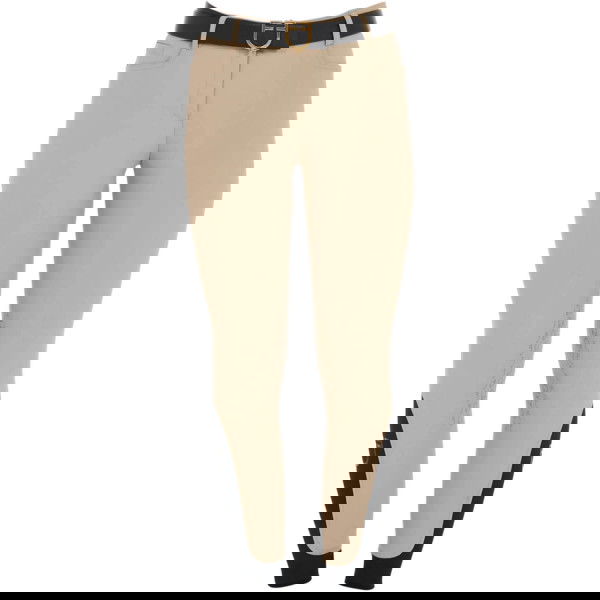 Equestro Women's Breeches, Knee Seat, Knee-Grip