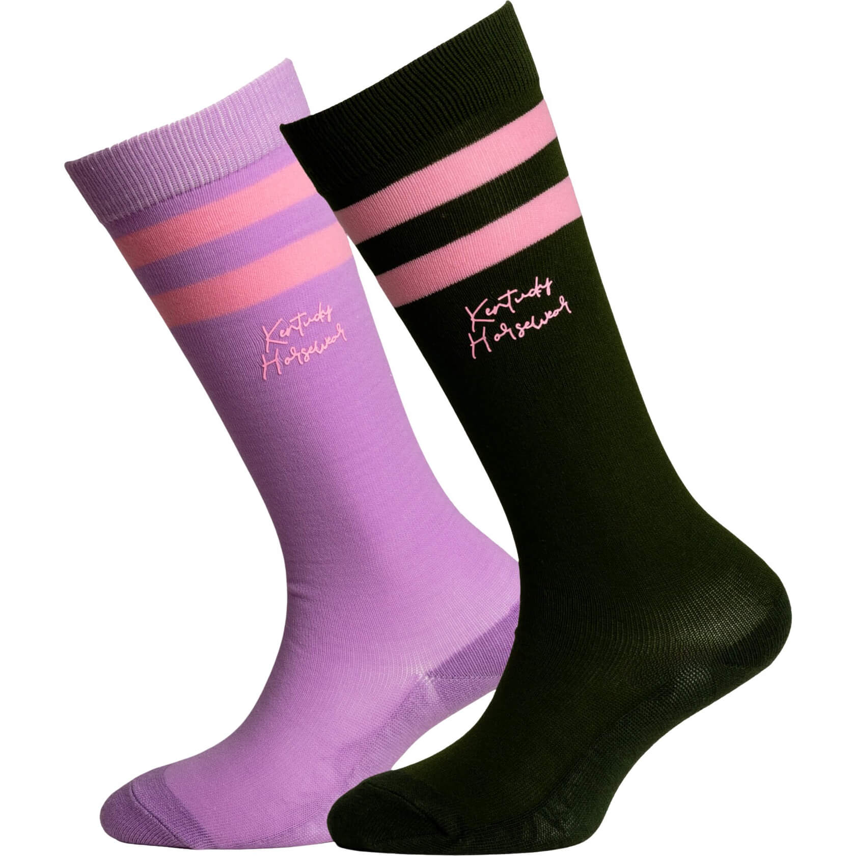 Kentucky Horsewear Reitsocken Kinder Streifen, 2er Set