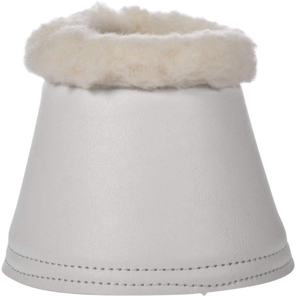 HKM Bell Boots Comfort, Jumping Bell Boots, with Teddy Fur