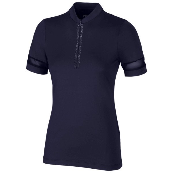 Pikeur T-Shirt Damen Zip Selection FS24, Trainingsshirt, kurzarm
