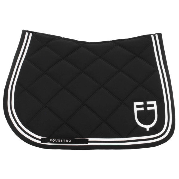 Equestro Schabracke Double Stripes FS26, Springschabracke
