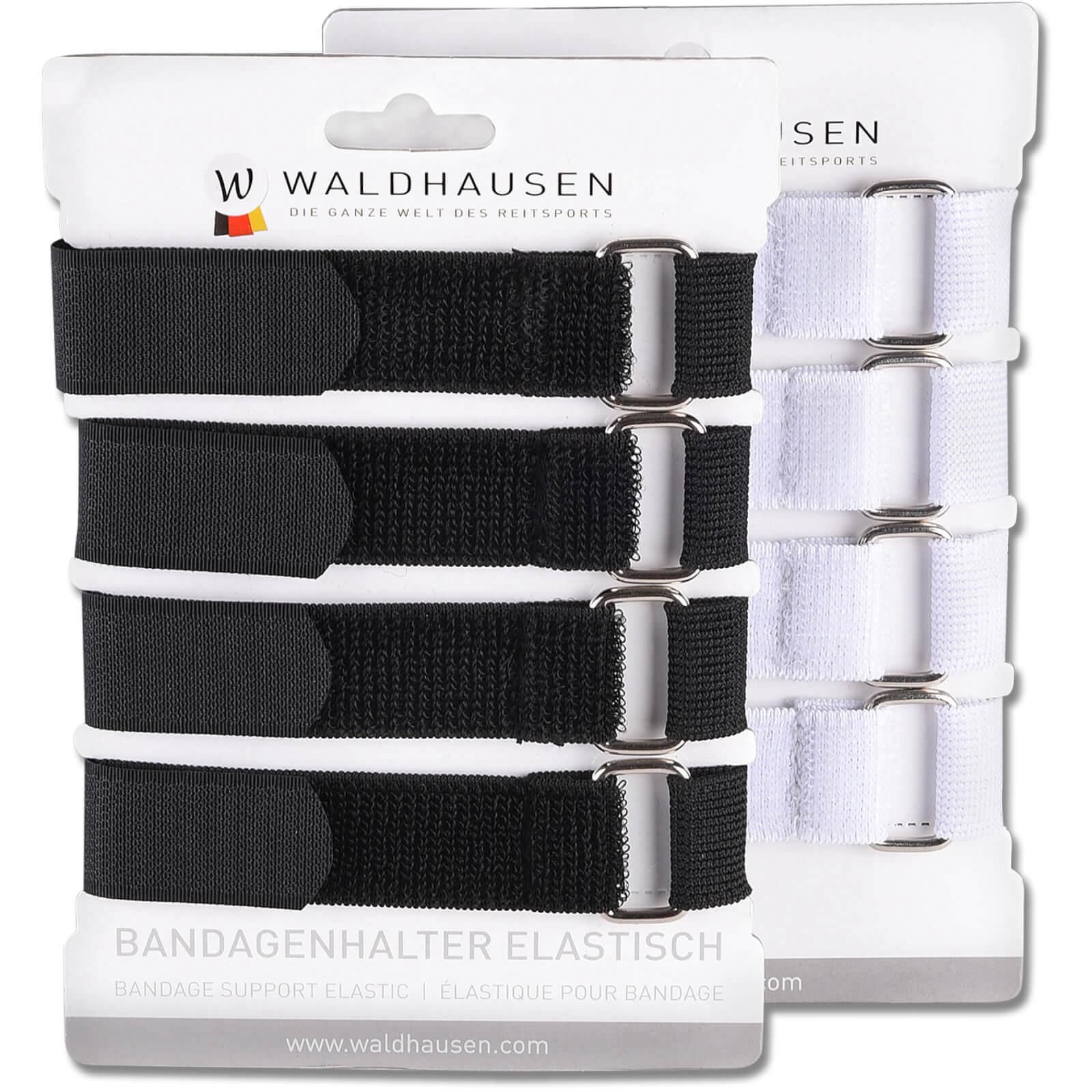 Waldhausen Bandagenhalter, 4er Set, elastisch