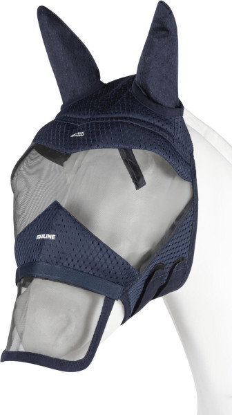 Equiline Fliegenmaske Eqmask UV, Fliegenschutzmaske, mit Ohren- und Nasenschutz, UV-Schutz