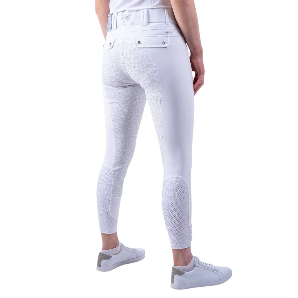 Ariat white breeches top