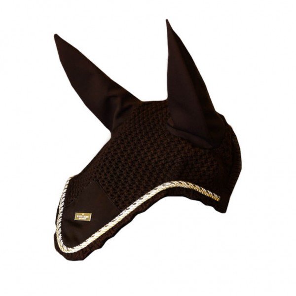 Equestrian Stockholm Fly Bonnet, Fly Cap, Fly Ears