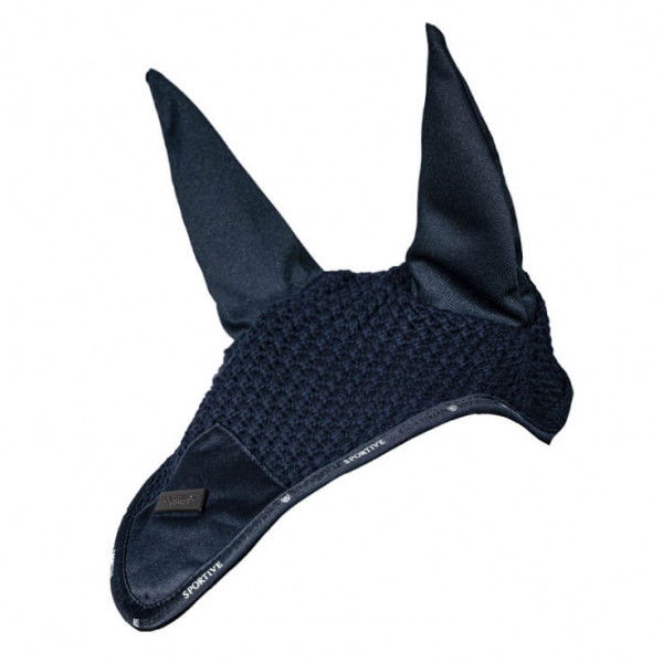 Equestrian Stockholm Fly Bonnet Sportive Navy, Fly Cap, Fly Ears