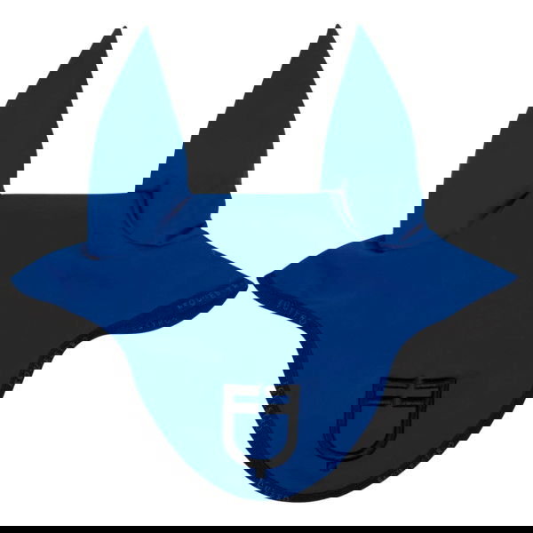 Equestro Fliegenhaube Technical Fabric with Logo, Fliegenmütze, Fliegenohren